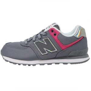 New Balance Women's Gray and Pink Sneakers